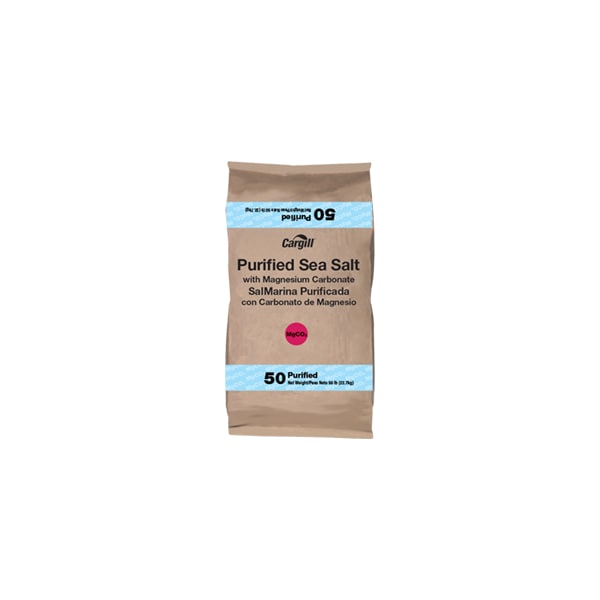 Cargill Purified Sea Salt 50lbs